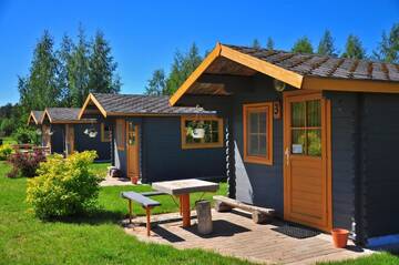 Фото номера Коттедж (для 4 взрослых) Кемпинги Campsite Leiputrija г. Адажи 7