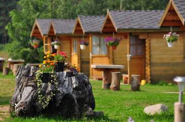 Фото номера Коттедж (для 4 взрослых) Кемпинги Campsite Leiputrija г. Адажи 11
